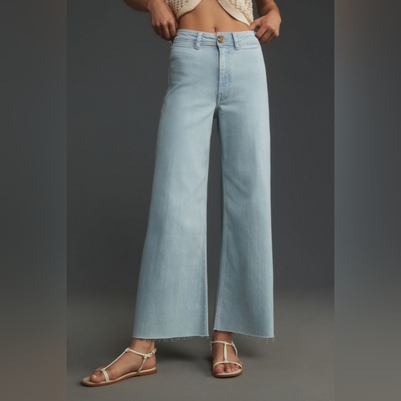 Maeve Sky Blue Flare Jeans - Picture 1 of 5